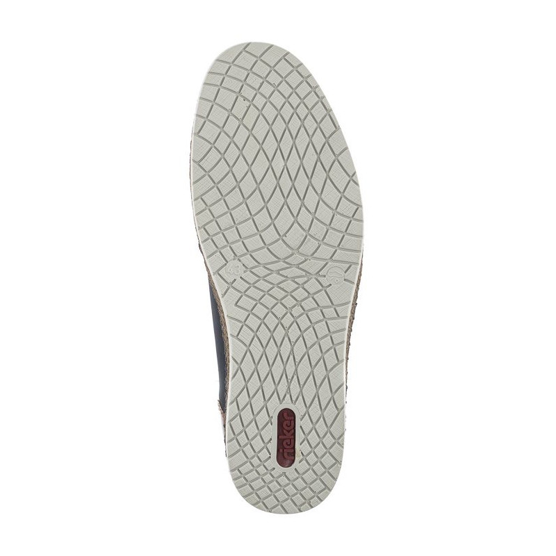 Rieker Granatowe B5249-14 (RI95-a) batai
