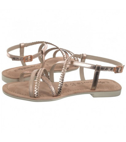 Tamaris Różowe 1-28139-20 952 Rose Metallic (TM440-a) sandalai - Batai