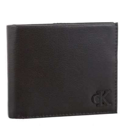 Calvin Klein Logo Hardware Bifold Id Black K50K510441 BDS (CK259-a) rankinė