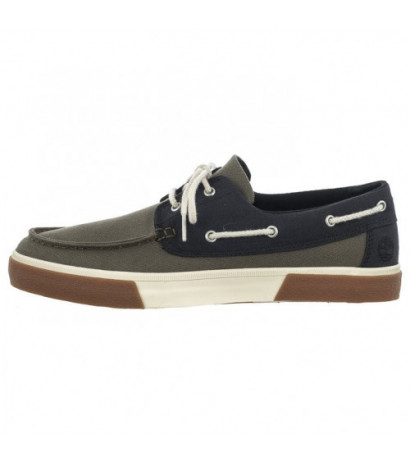 Timberland Union Wharf 2.0 Ek+Boat Shoe Dark Green Canvas 0A2CBR A58 (TI113-a) batai