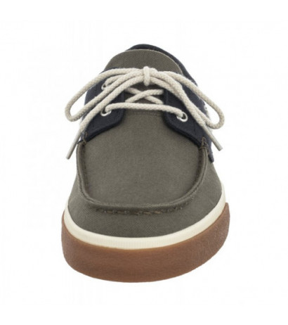 Timberland Union Wharf 2.0 Ek+Boat Shoe Dark Green Canvas 0A2CBR A58 (TI113-a) batai
