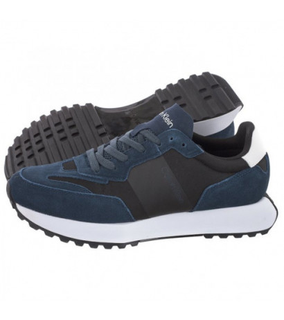 Calvin Klein Low Top Lace Up Mix Navy/Black/White HM0HM00497 0HA (CK274-a) bateliai