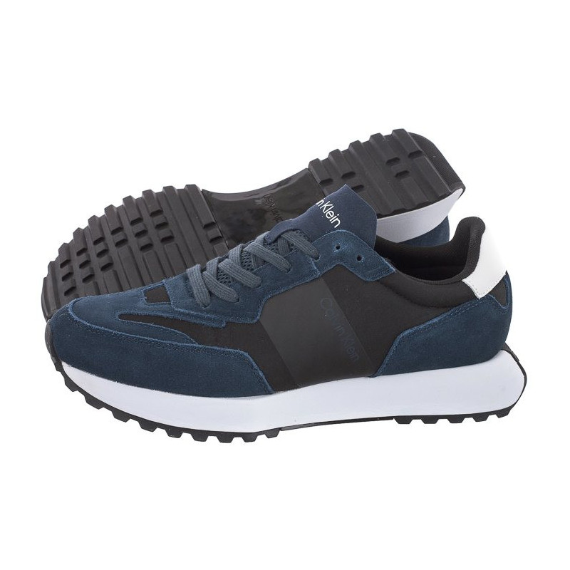 Calvin Klein Low Top Lace Up Mix Navy/Black/White HM0HM00497 0HA (CK274-a) bateliai