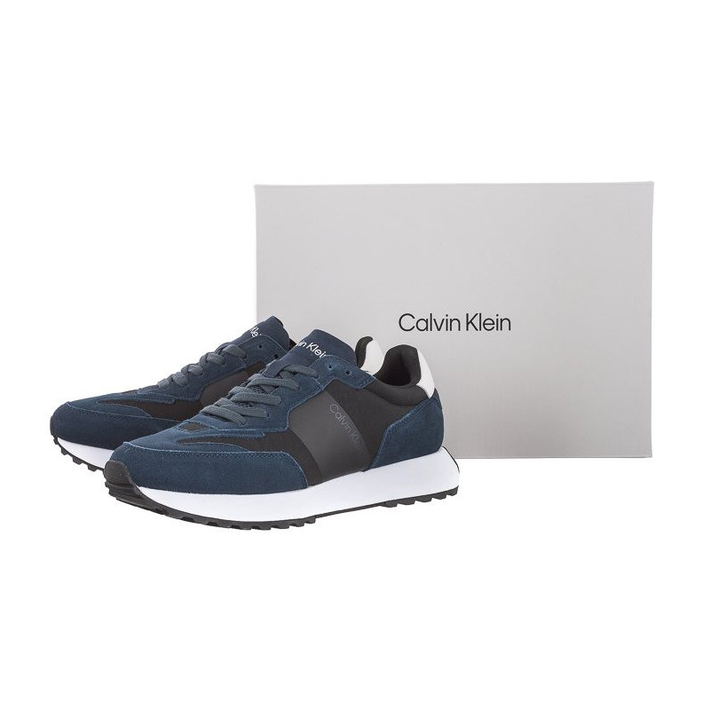 Calvin Klein Low Top Lace Up Mix Navy/Black/White HM0HM00497 0HA (CK274-a) bateliai