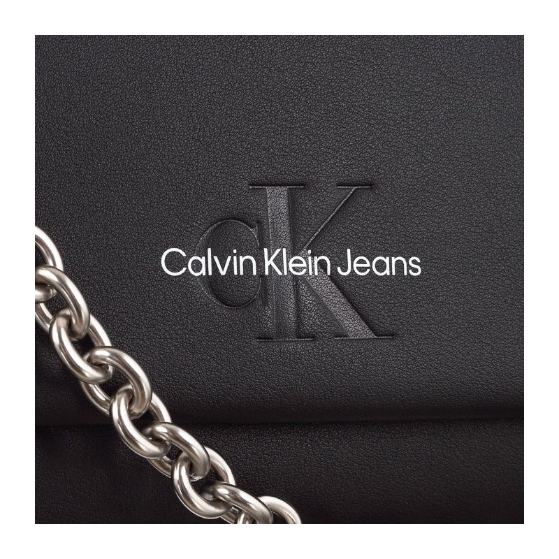 Calvin Klein Sculpted Ew Flap Cony25 Chain Black K60K610562 BDS (CK268-a) rankinė