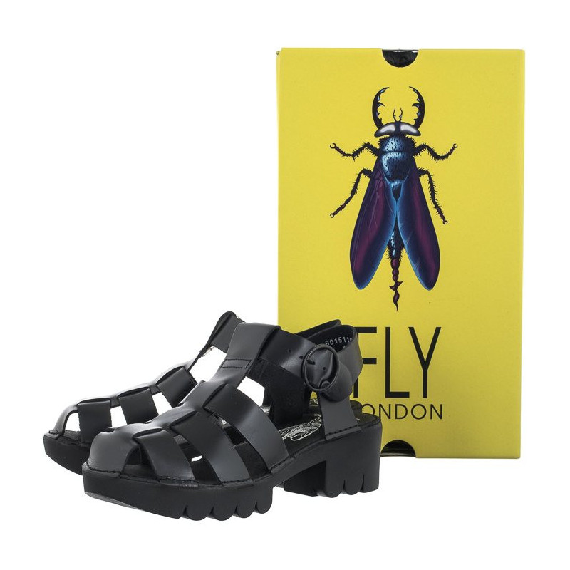 FLY London Emme Bridle Black P801511005 (FL387-a) bateliai