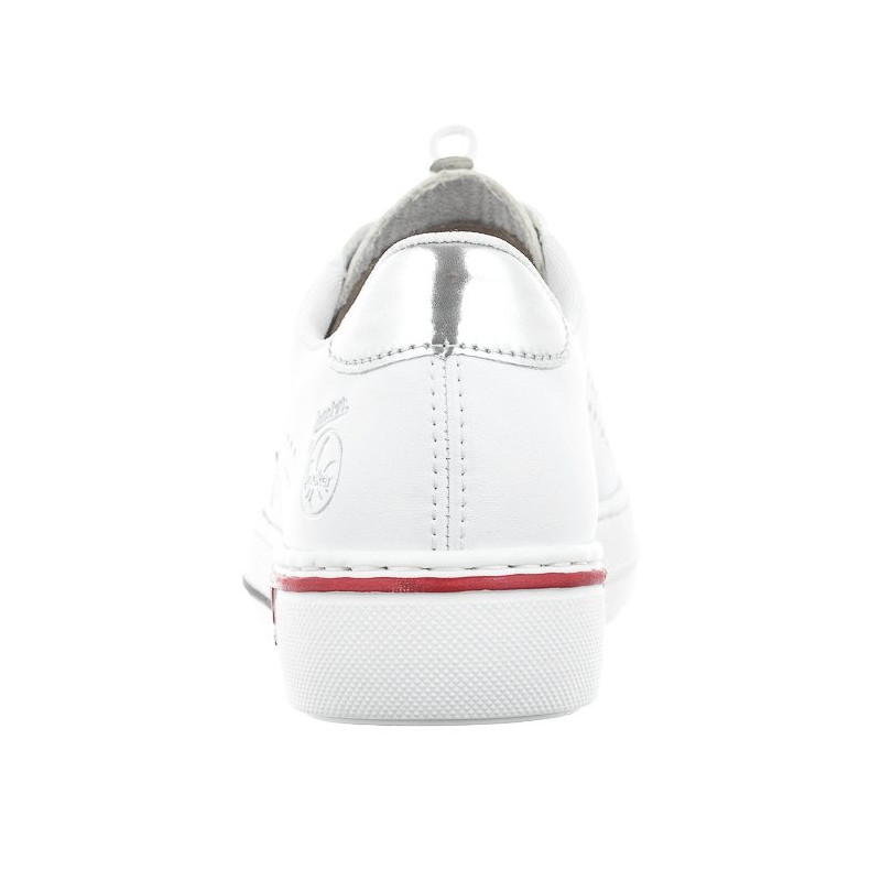 Rieker Białe L8857-80 White (RI99-a) sportiniai bateliai