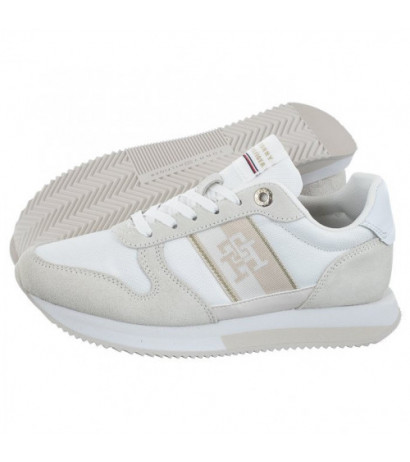 Tommy Hilfiger Runner With TH Webbing White FW0FW06948 YBS (TH773-a) sportiniai bateliai