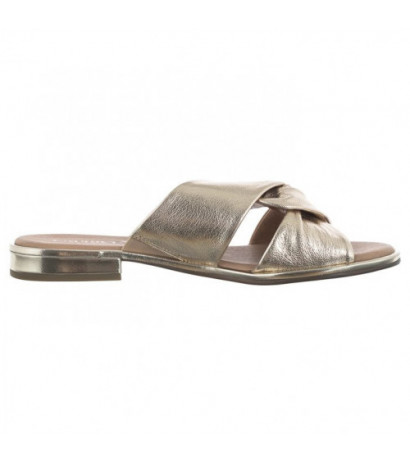 Caprice Złote 9-27100-42 959 Platin Metal (CP361-a) sandalai