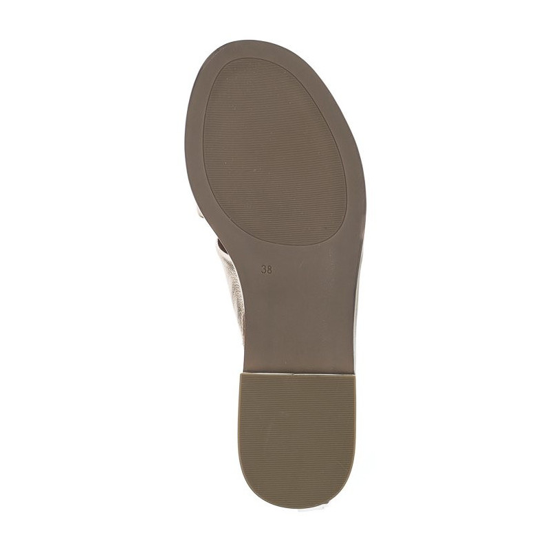 Caprice Złote 9-27100-42 959 Platin Metal (CP361-a) sandalai