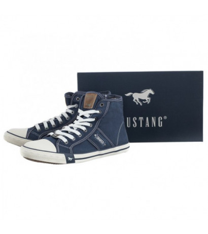 Mustang Ciemnoniebieskie 4058-505-841 (MU500-a) batai