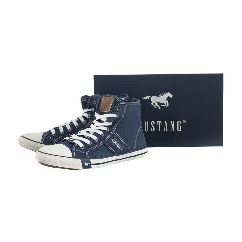 Mustang Ciemnoniebieskie 4058-505-841 (MU500-a) batai