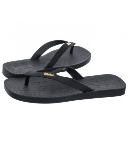 Melissa Sun Long Beach AD 33528/54100 Black (ML281-a) šlepetės