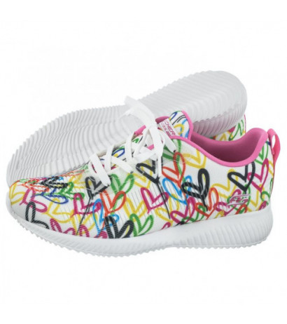 Skechers Bobs Squad Starry Love White/Multi 117092/WMLT (SK150-a) sportiniai bateliai