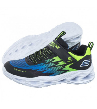 Skechers S Light Vortex Flash Zorent Black/Blue/Lime 400600L/BBLM (SK156-a) sportiniai bateliai