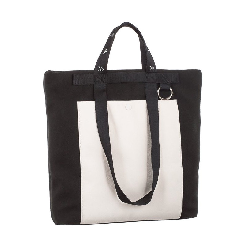 Calvin Klein Ultralight Sq Tote40 CB Black/Ancient White K60K610556 0GM (CK266-a) rankinė