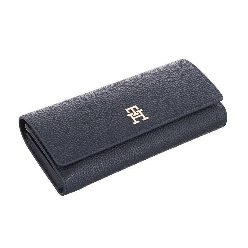 Tommy Hilfiger TH Emblem Lrg Flap Wallet AW0AW14651 DW6 (TH753-a) rankinė