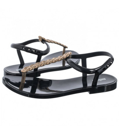 Melissa Strass AD 33823/AN270 Black/Gold (ML272-b) sandalai