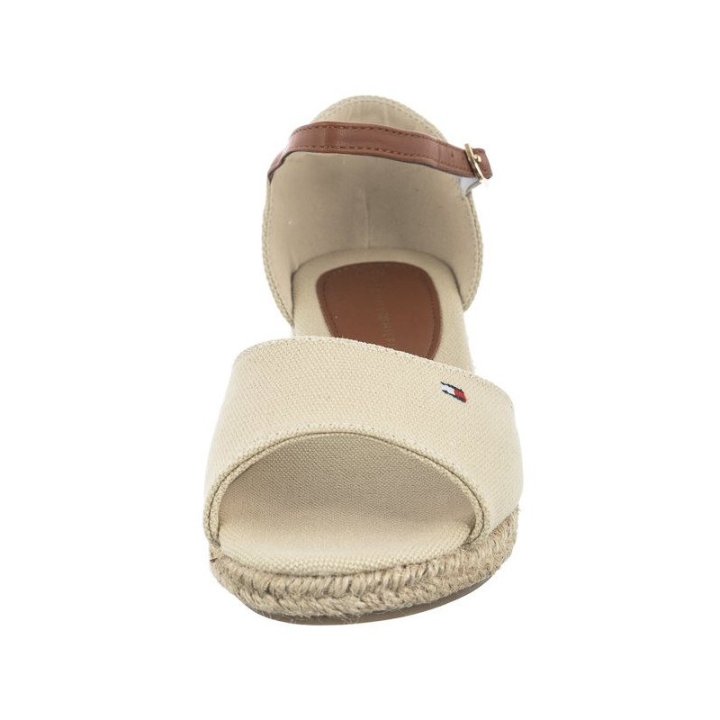 Tommy Hilfiger Rope Wedge Sandal Beige T3A7-32185-0048 500 (TH417-b) batai