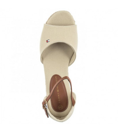Tommy Hilfiger Rope Wedge Sandal Beige T3A7-32185-0048 500 (TH417-b) batai