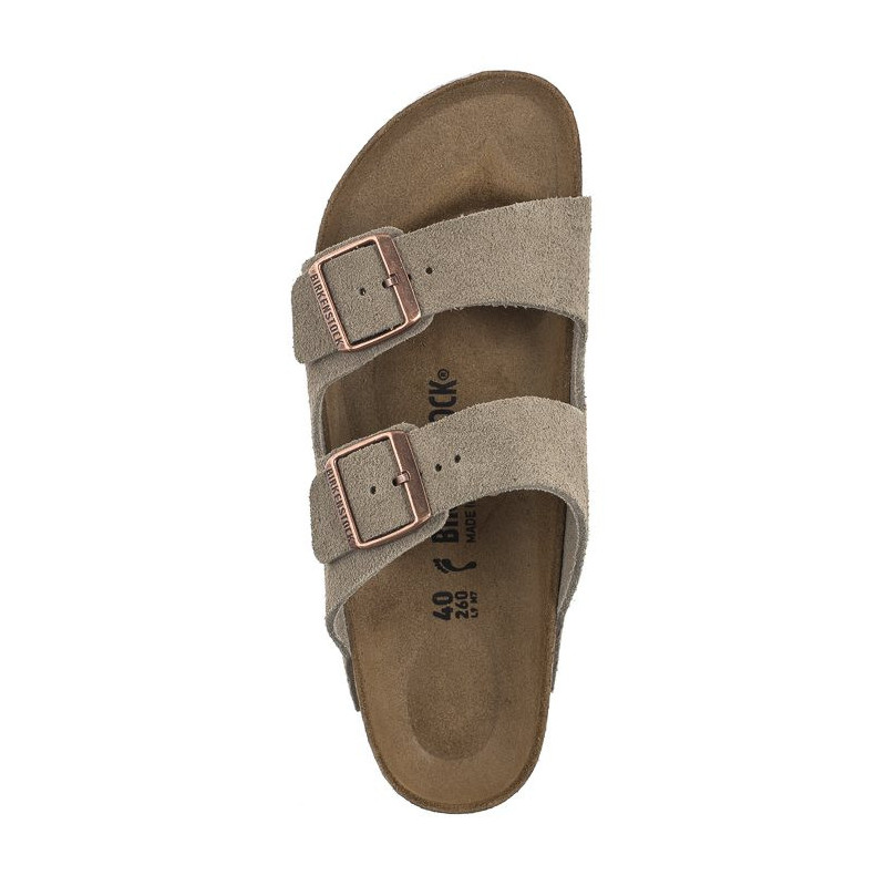 Birkenstock Arizona Bs Taupe 0051463 (BK199-a) Moteriški batai/šlepetės