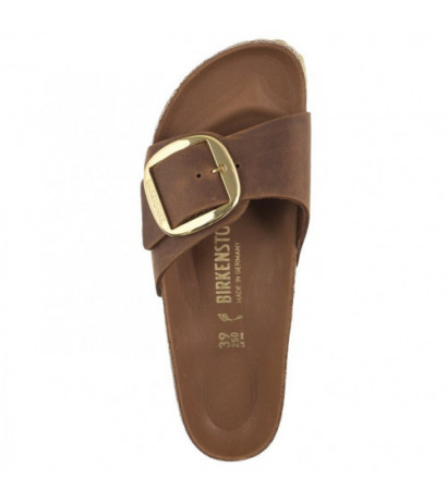Birkenstock Madrid Big Buckle Cognac 1006525 (BK205-a) Moteriški batai/šlepetės