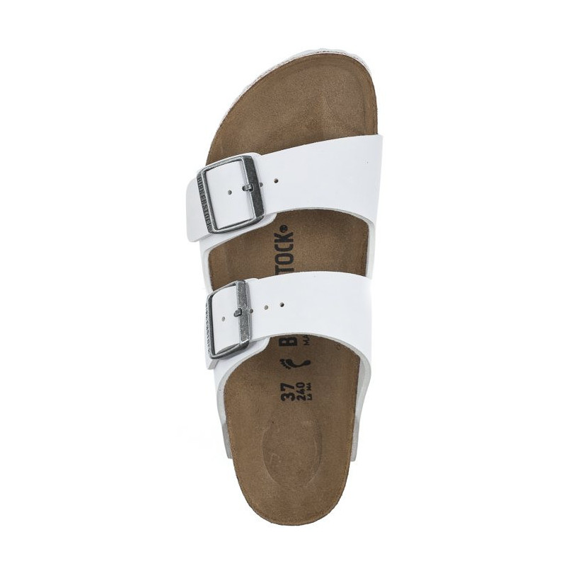 Birkenstock Arizona Bs White 0552683 (BK206-a) Moteriški batai/šlepetės