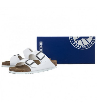 Birkenstock Arizona Bs White 0552683 (BK206-a) Moteriški batai/šlepetės