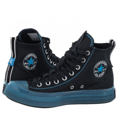 Converse CTAS Cx Explore Hi Black/Dial Up Blue/White A02811C (CO607-a) batai