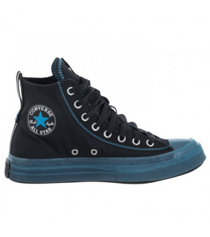 Converse CTAS Cx Explore Hi Black/Dial Up Blue/White A02811C (CO607-a) batai