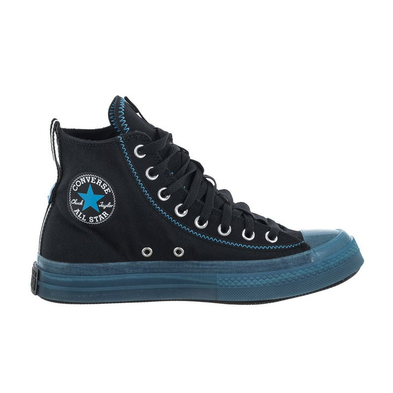 Converse CTAS Cx Explore Hi Black/Dial Up Blue/White A02811C (CO607-a) batai