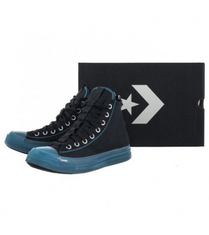 Converse CTAS Cx Explore Hi Black/Dial Up Blue/White A02811C (CO607-a) batai