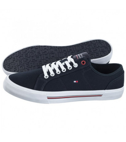 Tommy Hilfiger Core Corporate Vulc Canvas Desert Sky FM0FM04560 DW5 (TH760-c) sportiniai bateliai 