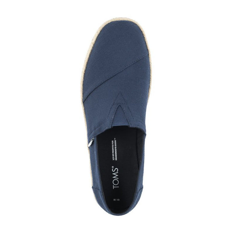 Toms Alp Rope 2.0 Navy Recycled Cotton Slubby Woven 10019870 (TS38-a) sportiniai bateliai 
