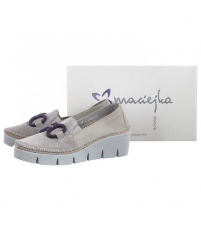 Maciejka Popielate 5814B-03/00-1 (MA1065-b) batai