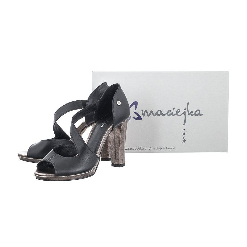 Maciejka Czarne 06083-01/00-1 (MA1072-b) bateliai