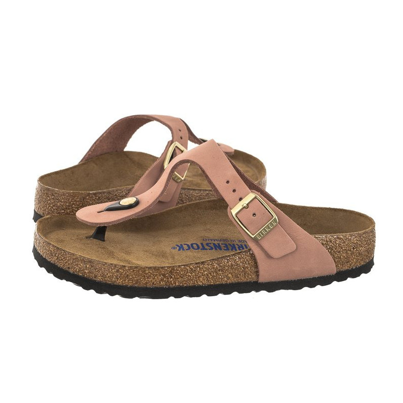 Birkenstock Gizeh BS Soft Footbed Old Rose 1024024 (BK216-a) šlepetės