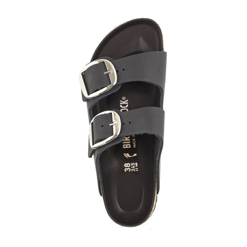 Birkenstock Arizona Big Buckle Black 1011075 (BK210-b) šlepetės