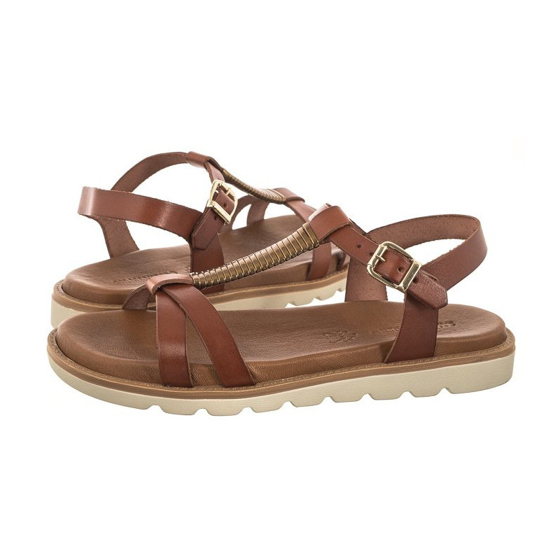 Salamander Walina Cognac 32-54801-04 (SA57-b) sandalai