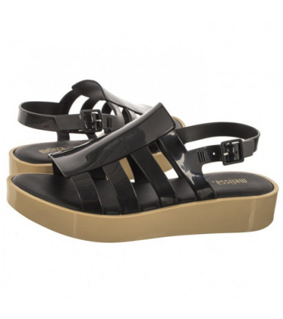 Melissa Boemia Platform AD 31931/51496 Black/Beige (ML285-a) sandalai