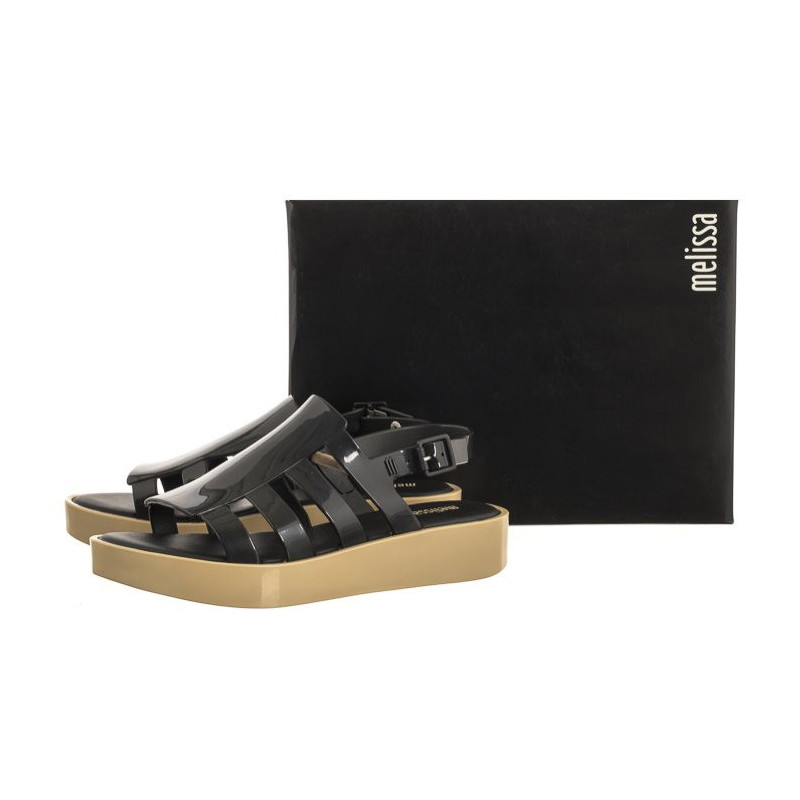 Melissa Boemia Platform AD 31931/51496 Black/Beige (ML285-a) sandalai