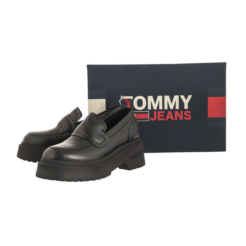 Tommy Hilfiger Tjw Ava Loafer Black EN0EN02218 BDS (TH819-a) bateliai