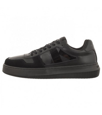 Calvin Klein Chunky Cupsole Laceup Mix Lth Triple Black YM0YM00703 BEH (CK286-a) bateliai