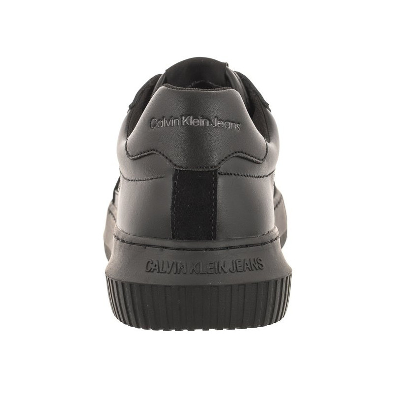 Calvin Klein Chunky Cupsole Laceup Mix Lth Triple Black YM0YM00703 BEH (CK286-a) bateliai