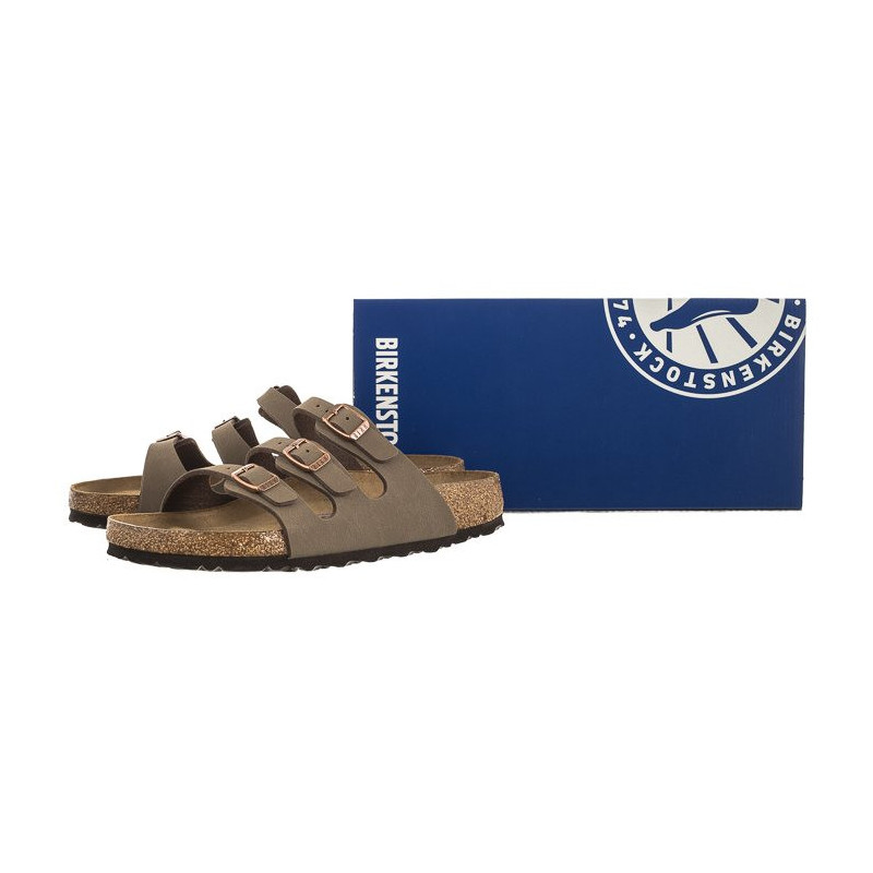 Birkenstock Florida Bs Mocca 0053881 (BK228-a) Moteriški batai/šlepetės