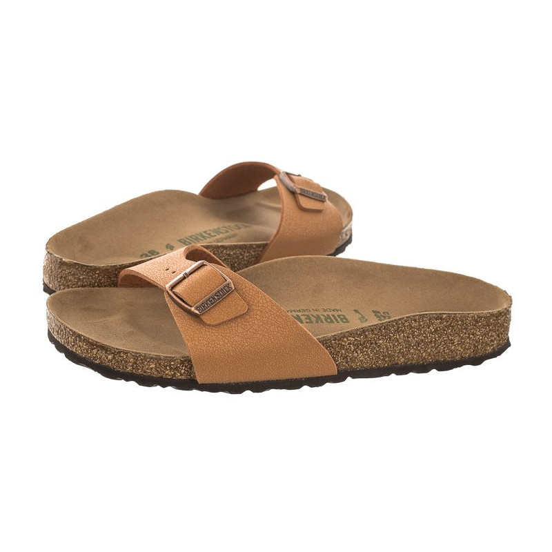 Birkenstock Madrid Pecan 1025050 (BK224-b) Moteriški batai/šlepetės