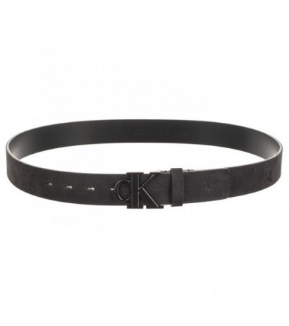Calvin Klein Mono Round Plaque Lthr Belt 35 Black K50K510783 BDS (CK288-a) diržas