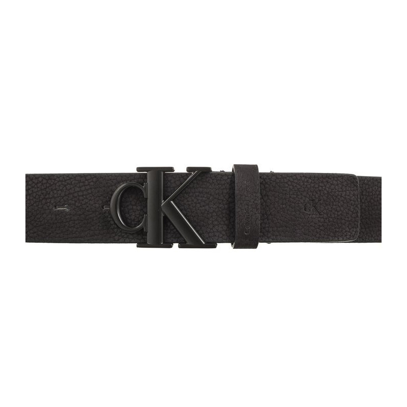 Calvin Klein Mono Round Plaque Lthr Belt 35 Black K50K510783 BDS (CK288-a) diržas