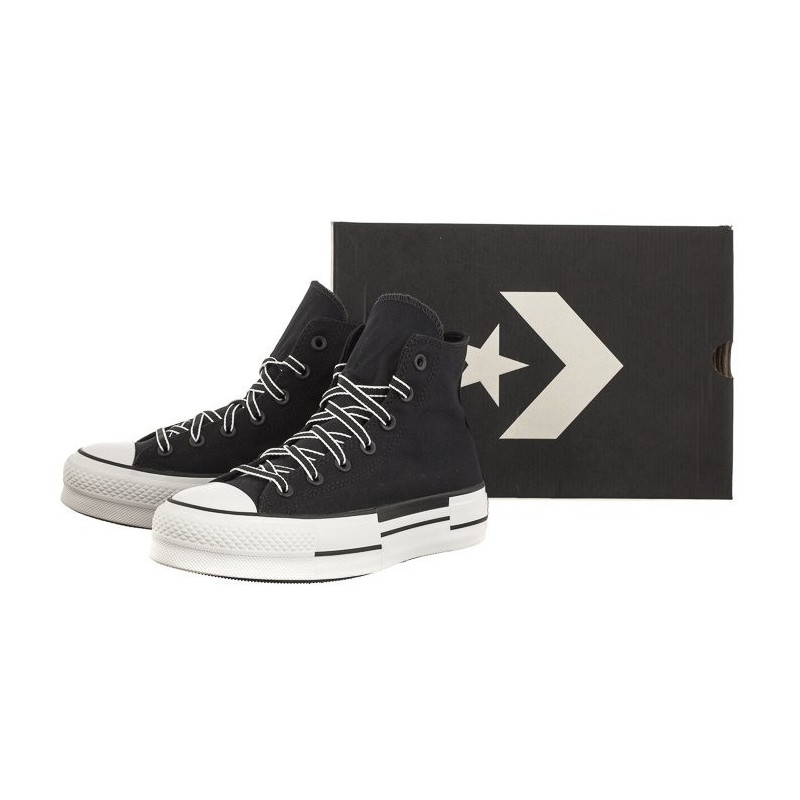 Converse CTAS Lift Hi Black/White/Black A05071C (CO616-a) bateliai