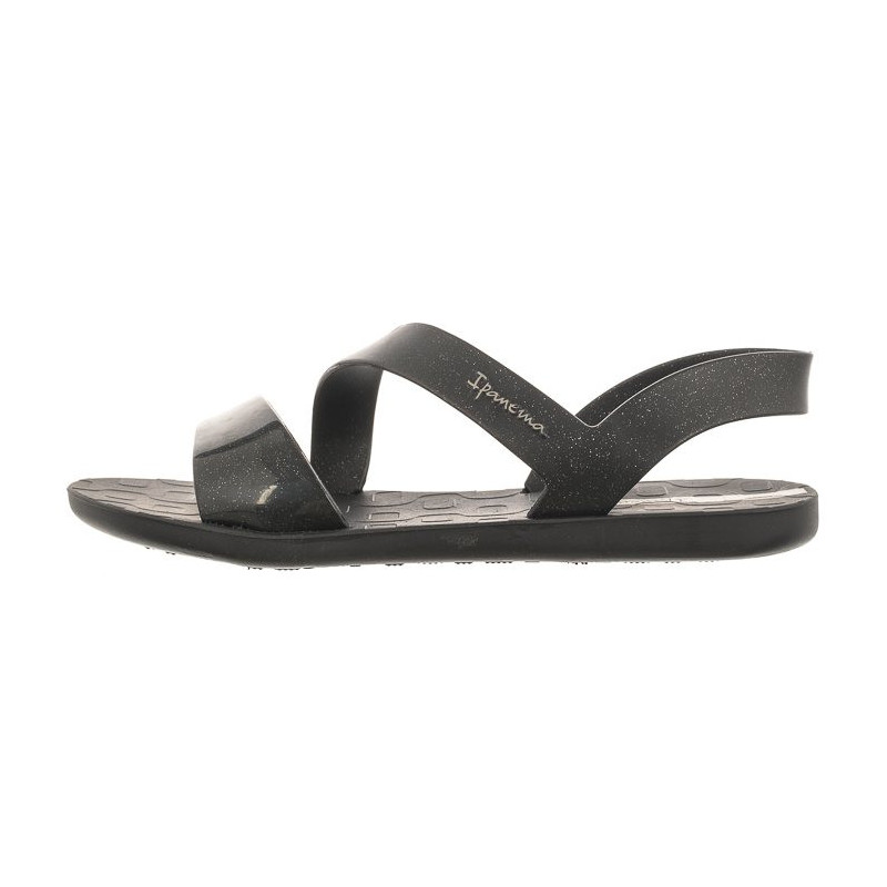 Ipanema Vibe Sandal Fem 82429/AJ078 Black/Glitter Black (IP1-s) sandalai